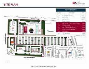 404 E Six Forks Rd, Raleigh, NC for lease Site Plan- Image 2 of 3