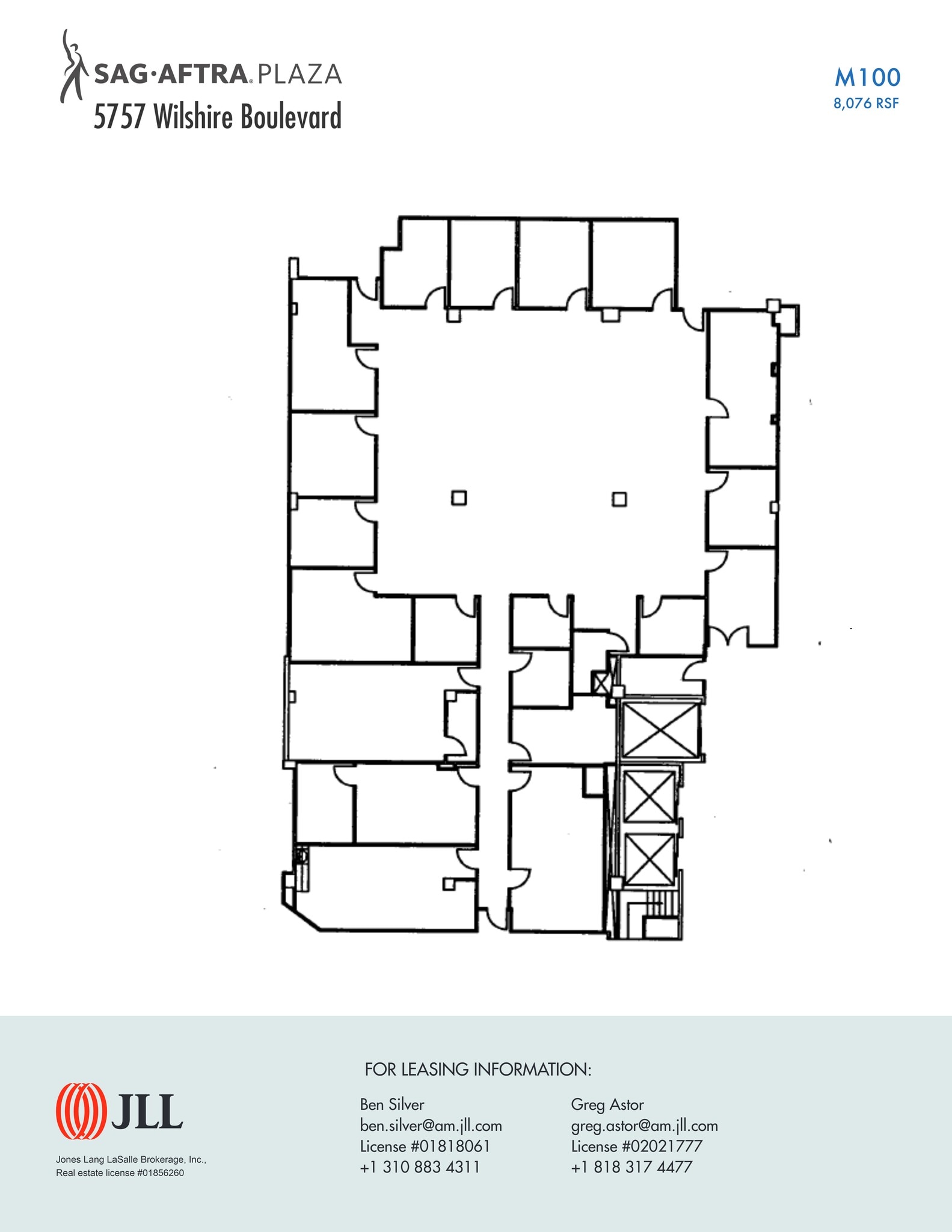 5757 Wilshire Blvd, Los Angeles, CA for lease Site Plan- Image 1 of 1