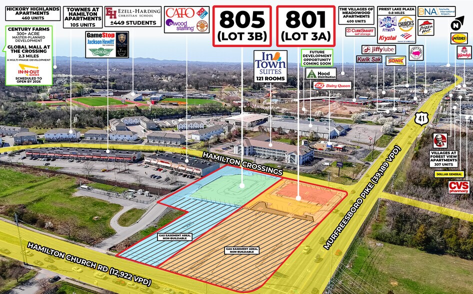 801 Hamilton Crossings, Antioch, TN à vendre - Photo du bâtiment - Image 3 de 10