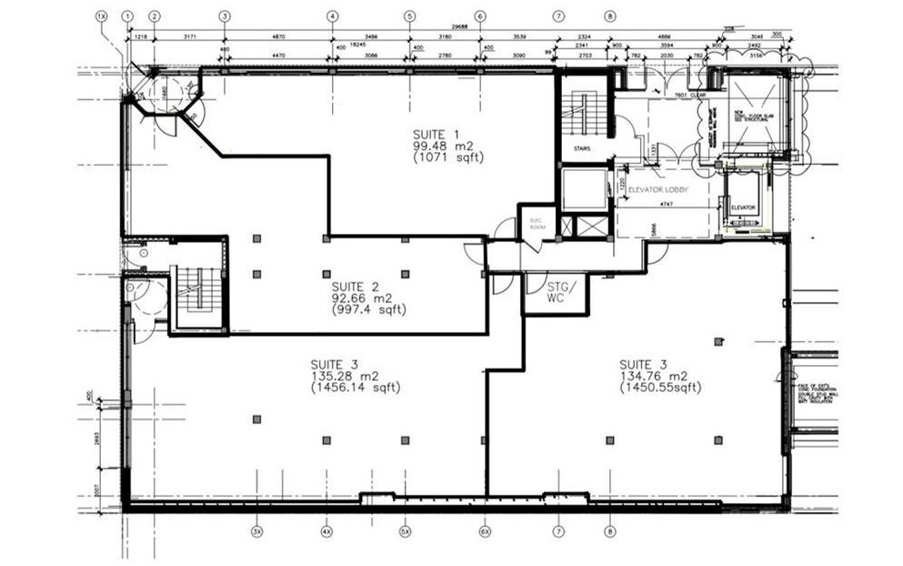 574-580 Rideau St, Ottawa, ON for lease Floor Plan- Image 1 of 2