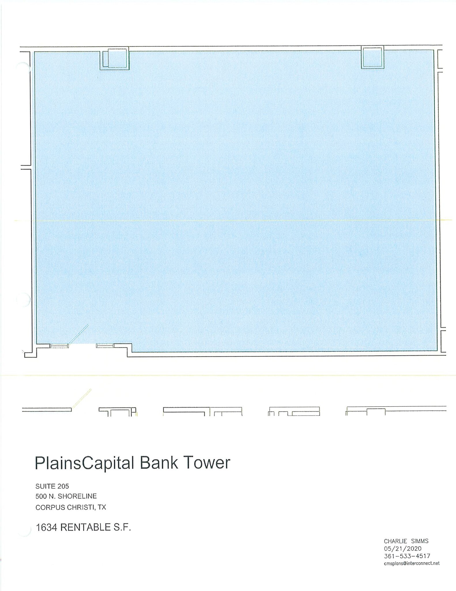 500 N Shoreline Blvd, Corpus Christi, TX for lease Floor Plan- Image 1 of 1