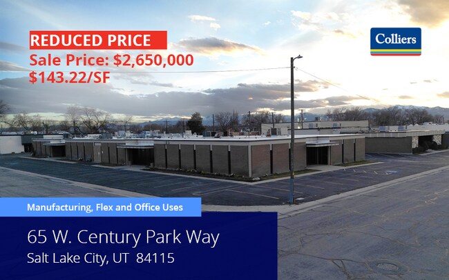 More details for 65 W Century Park Way, South Salt Lake, UT - Flex for Sale