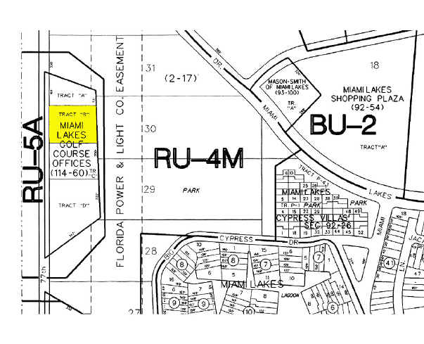 15165 NW 77th Ave, Miami Lakes, FL for lease - Plat Map - Image 3 of 51