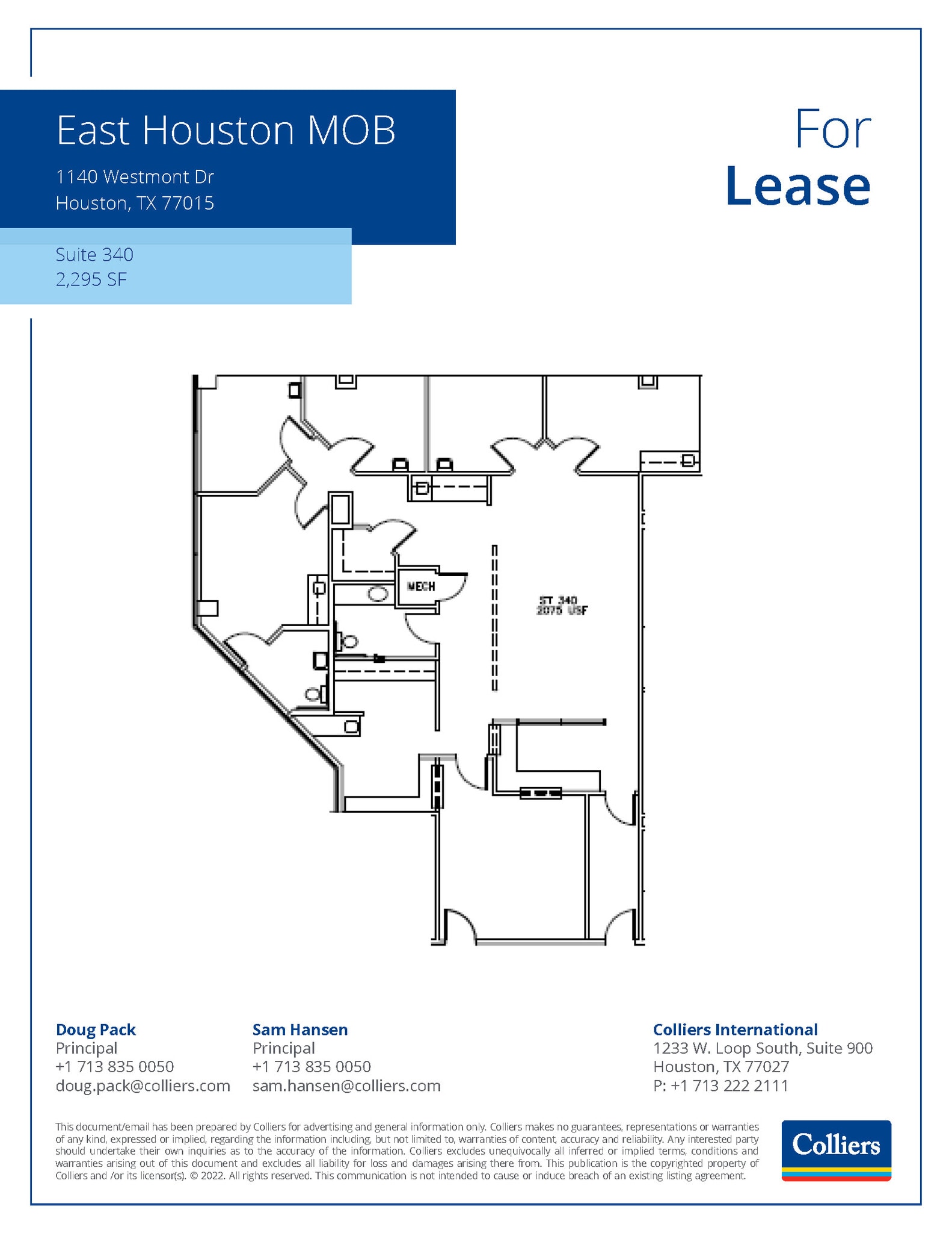 1140 Westmont Dr, Houston, TX for lease Interior Photo- Image 1 of 1