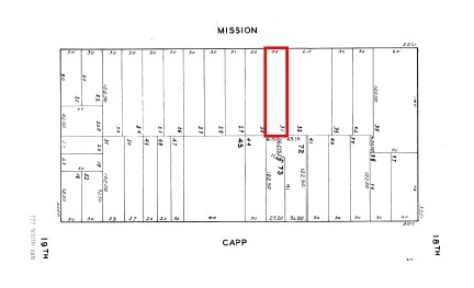 2235 Mission St, San Francisco, CA à vendre - Plan cadastral - Image 3 de 18