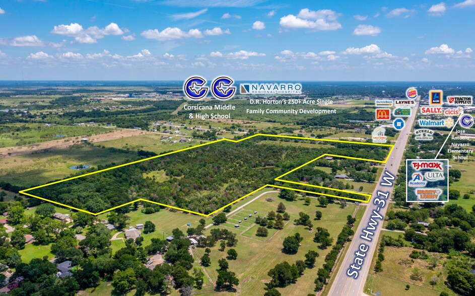 4816 W State Highway 31, Corsicana, TX à vendre - Photo du b timent - Image 1 de 19