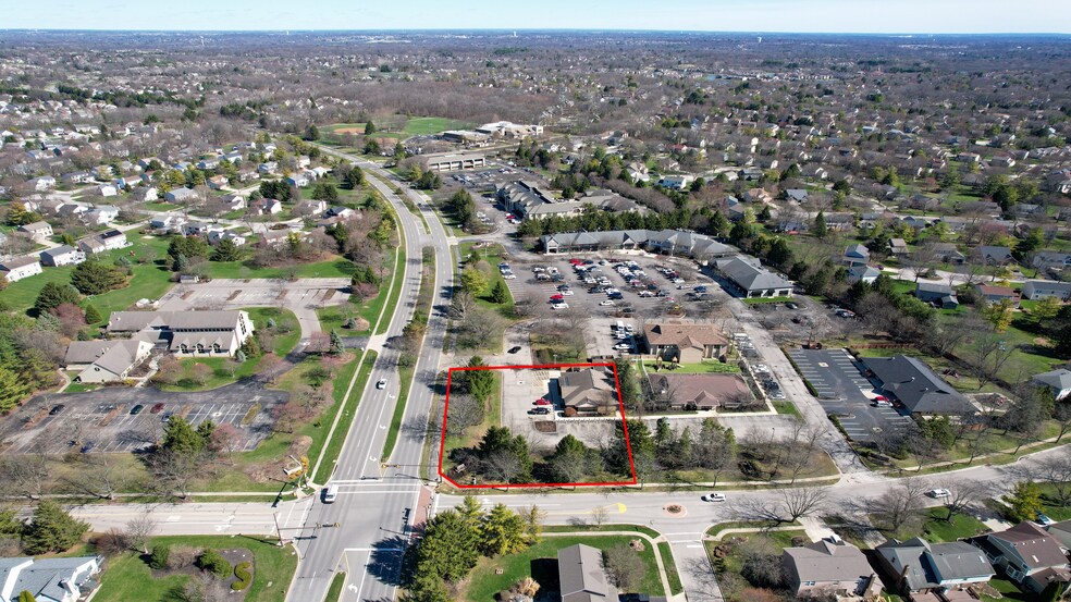 7076 Muirfield Dr, Dublin, OH for lease - Aerial - Image 2 of 10