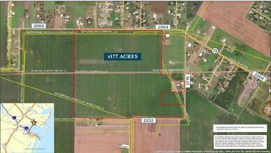 CR 2004, Taft, TX - Aérien Vue de la carte - Image1