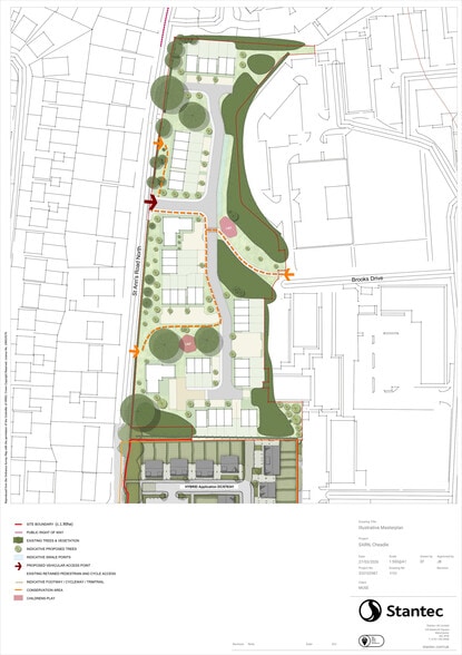 St. Anns Rd N, Cheadle for sale - Site Plan - Image 2 of 2