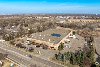 7624 Boone Ave N, Brooklyn Park, MN - Aerial map view