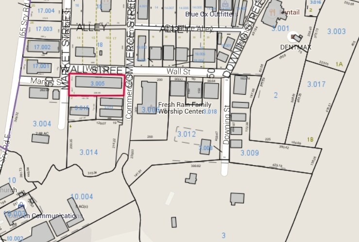 2304-2322 Wall St, Millbrook, AL à louer - Plan cadastral - Image 3 de 3