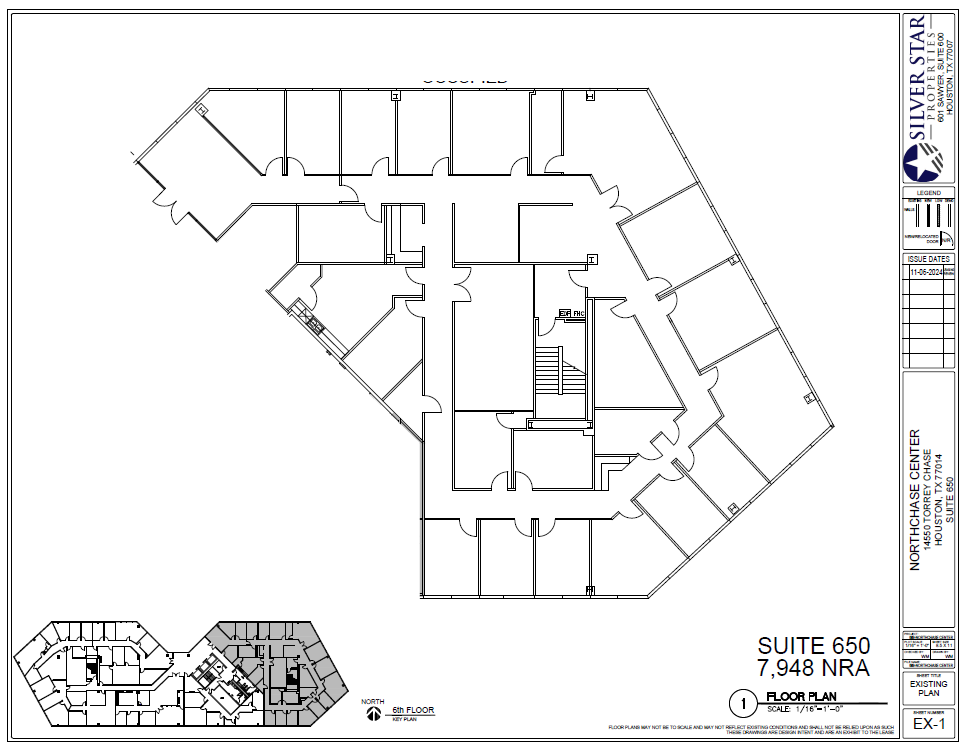 14550 Torrey Chase Blvd, Houston, TX à louer Plan d’étage- Image 1 de 1