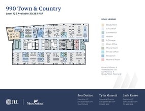 800 Town & Country Blvd, Houston, TX à louer Plan d’étage- Image 1 de 1