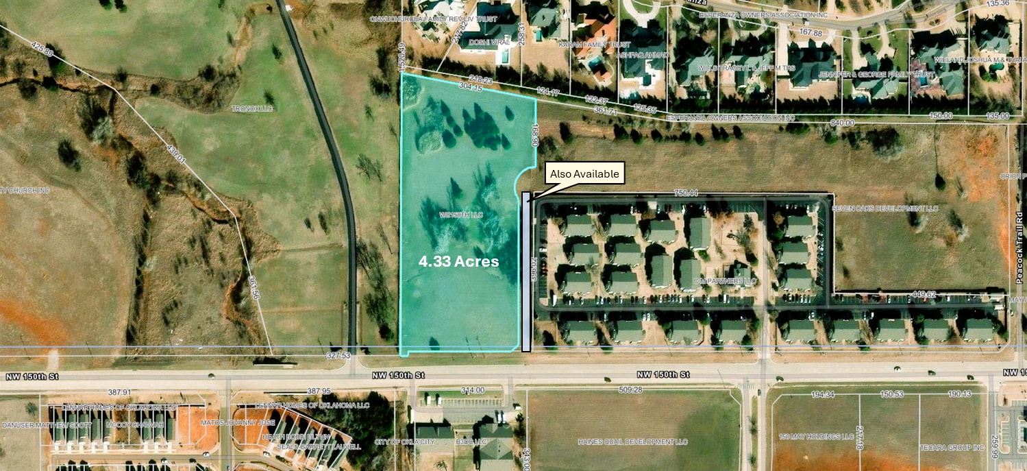 NW 150th ST & May Ave, Oklahoma City, OK for sale Primary Photo- Image 1 of 6