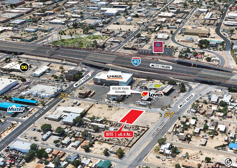 NEQ 6th & Cutler, Albuquerque, NM for sale - Primary Photo - Image 1 of 4