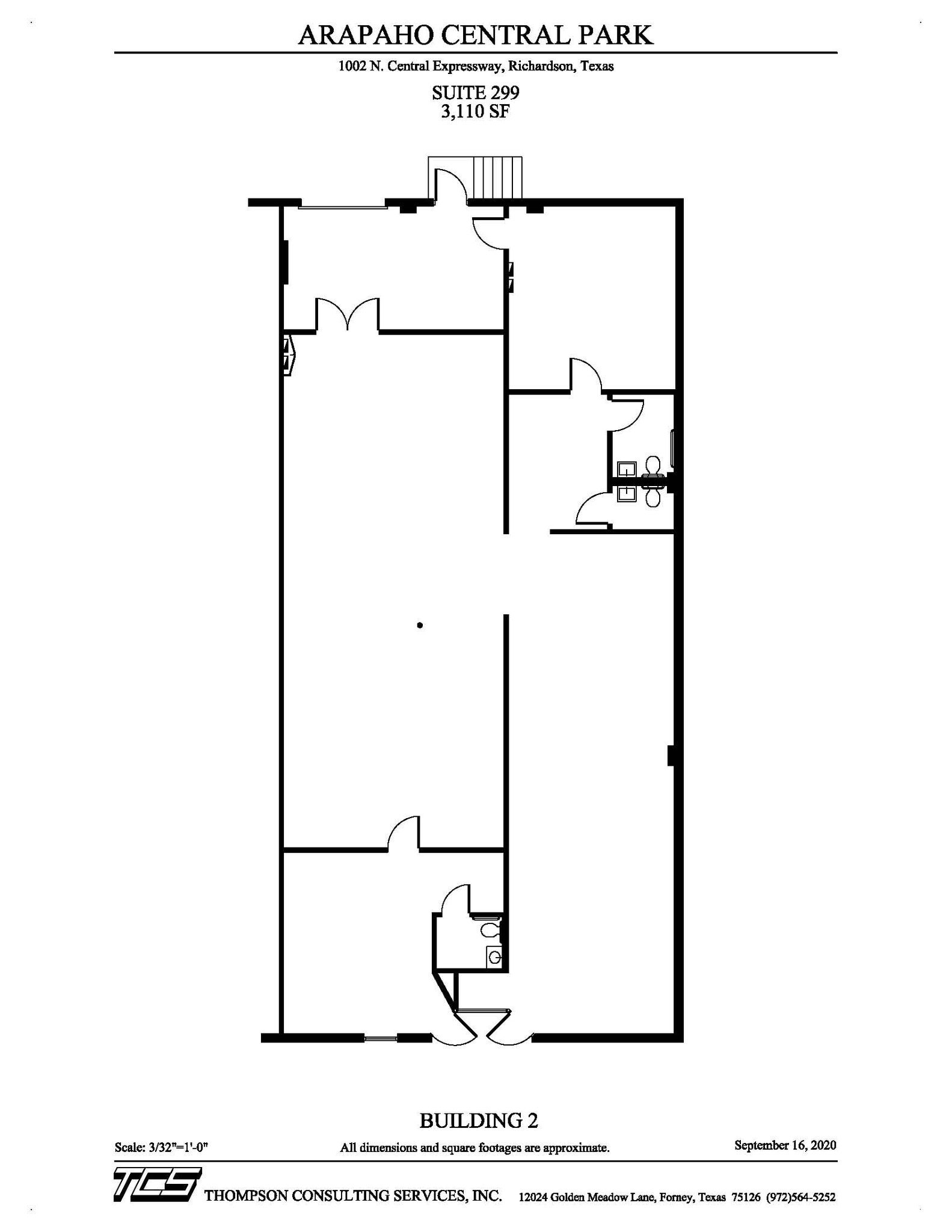 1002 N Central Expy, Richardson, TX for lease Floor Plan- Image 1 of 1