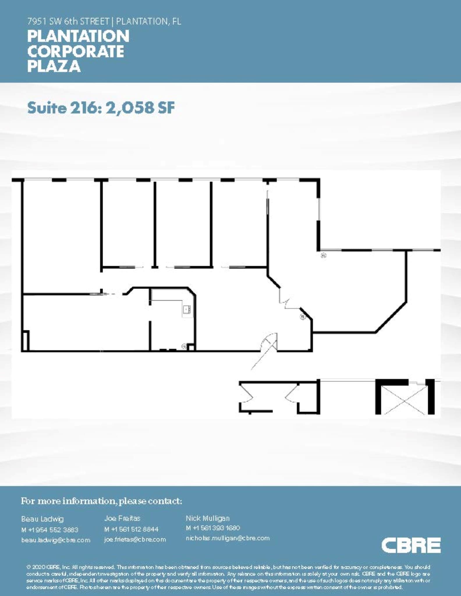 7951 SW 6th St, Plantation, FL for lease Interior Photo- Image 1 of 1