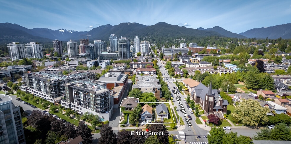 160-166 10th St E, North Vancouver, BC for sale - Aerial - Image 1 of 8