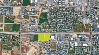 2390 E Overland Rd, Meridian, ID - Aérien Vue de la carte