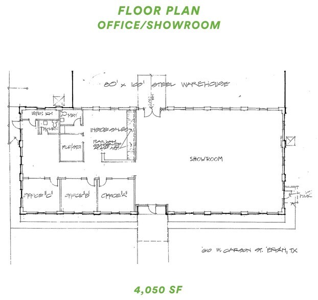 610 W Carson St, Bryan, TX à vendre - Photo du bâtiment - Image 3 de 9