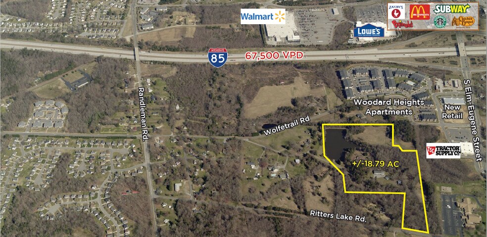 151 Wolfetrail Rd, Greensboro, NC à vendre - Photo du bâtiment - Image 2 de 2
