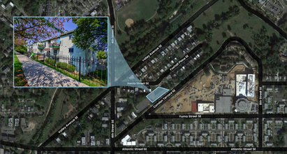 450 Condon Ter SE, Washington, DC - aerial  map view