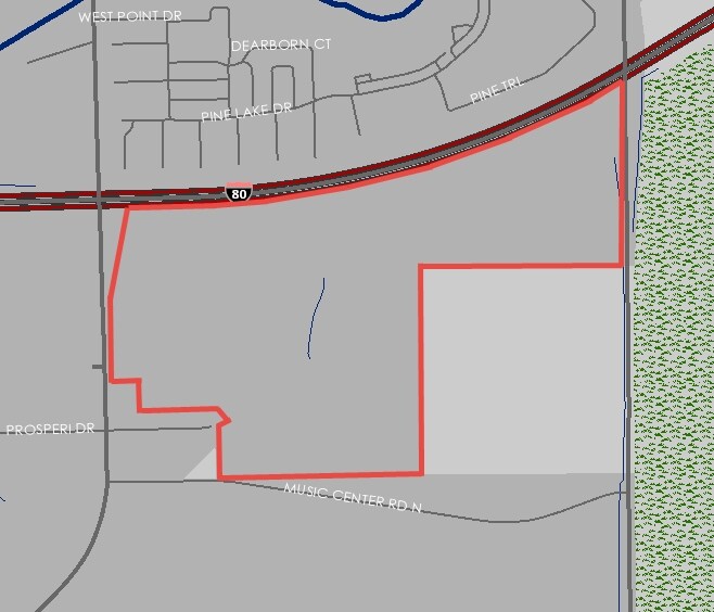 18801 Oak Park Ave, Tinley Park, IL à louer - Plan cadastral - Image 2 de 10