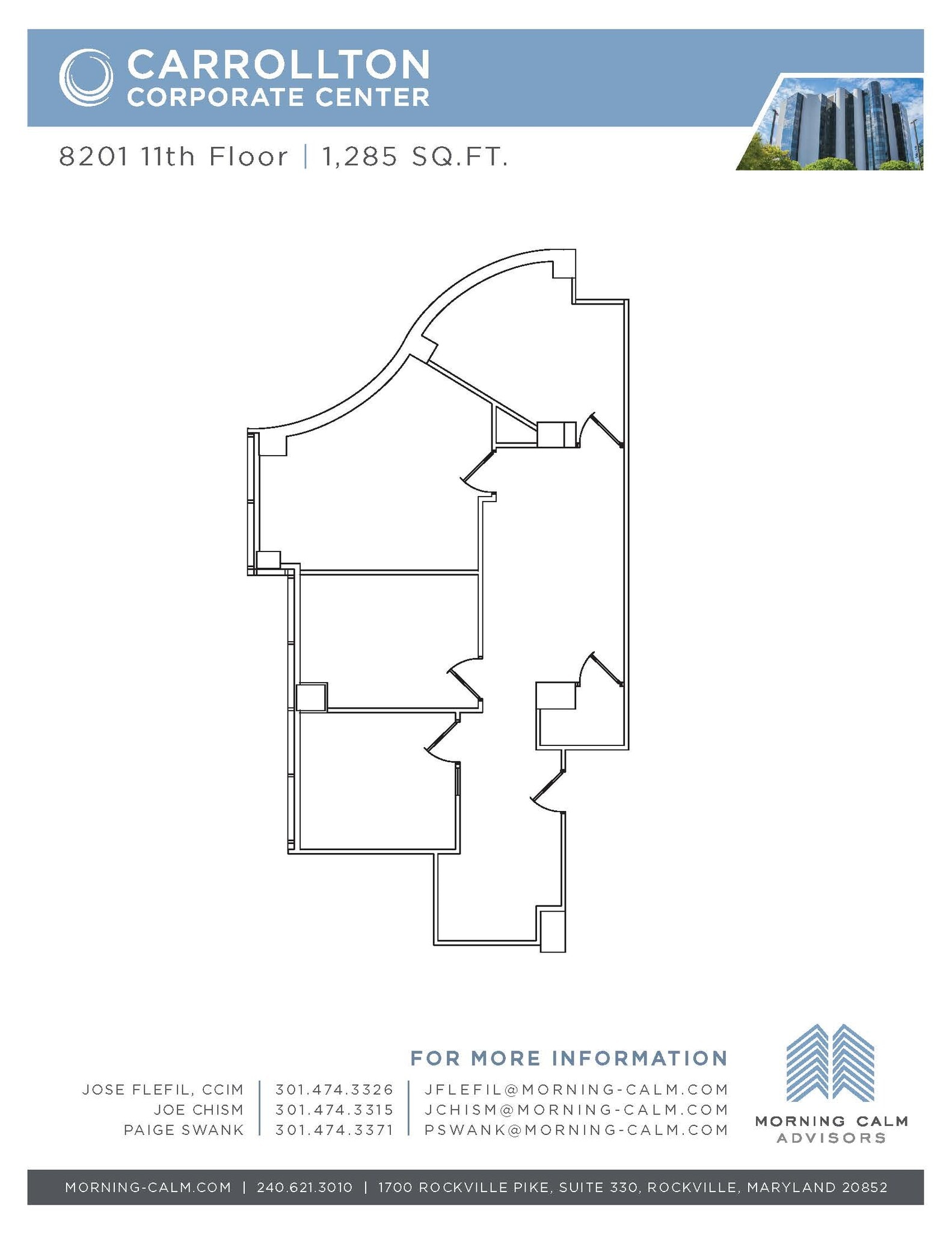 8201 Corporate Dr, Landover, MD for lease Floor Plan- Image 1 of 1