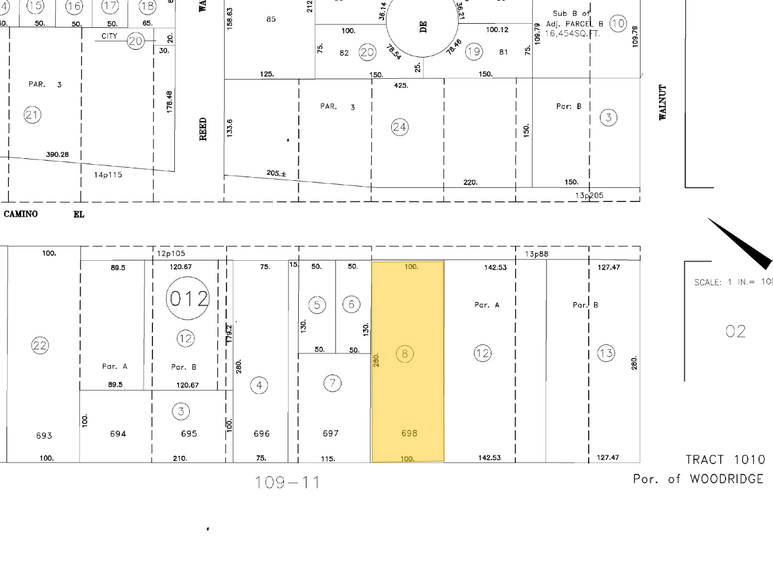 527 El Camino Real, Greenfield, CA for sale - Plat Map - Image 1 of 13
