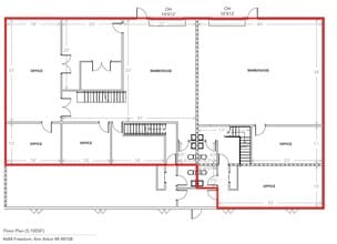 4660-4684 Freedom Dr, Ann Arbor, MI for lease Floor Plan- Image 1 of 9