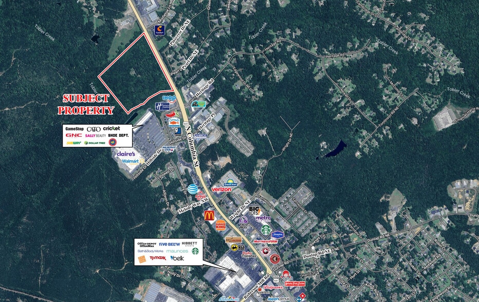 2610 N Columbia St, Milledgeville, GA à vendre - Photo du bâtiment - Image 2 de 3