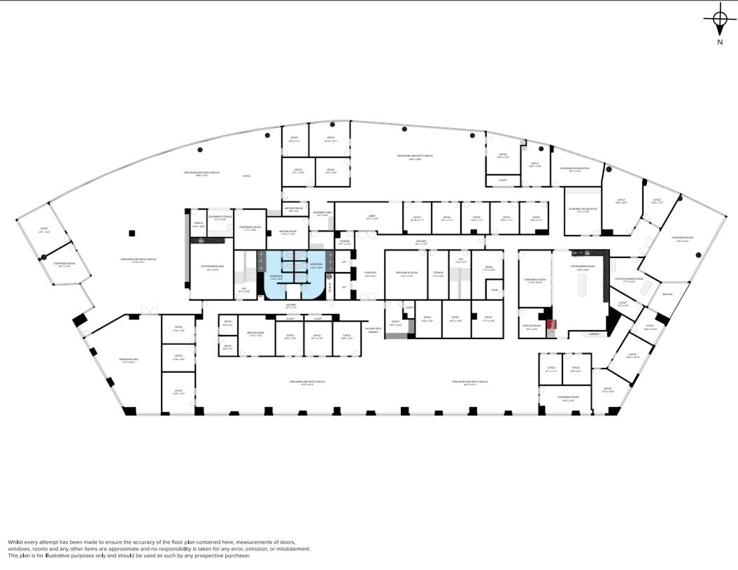 6625 The Corners Pky, Peachtree Corners, GA for lease Floor Plan- Image 1 of 1