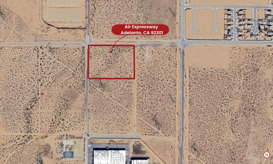 SEC of Air Expressway & Muskrat, Adelanto, CA for sale Building Photo- Image 1 of 4