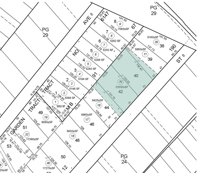 2957 Allesandro St, Los Angeles, CA à louer - Plan cadastral - Image 2 de 2