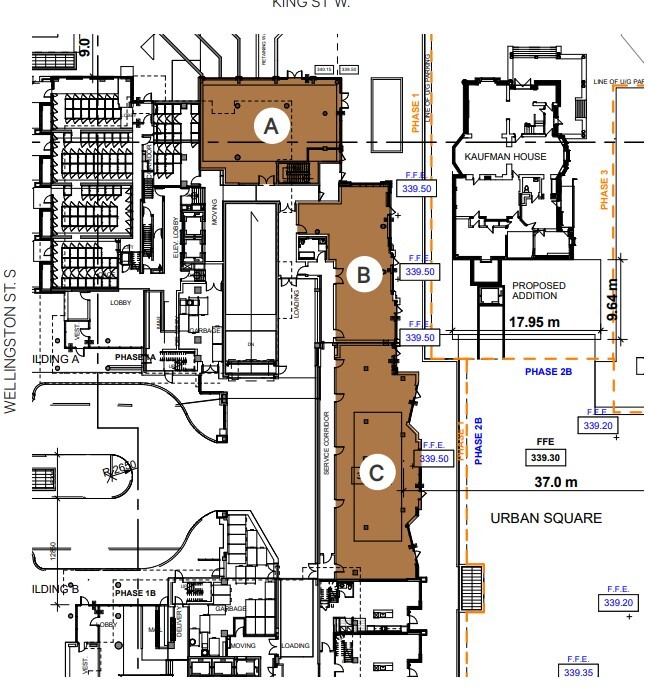 5 Wellington St S, Kitchener, ON for lease Floor Plan- Image 1 of 1