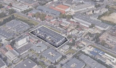 Gennevilliers, HDS - Aérien  Vue de la carte