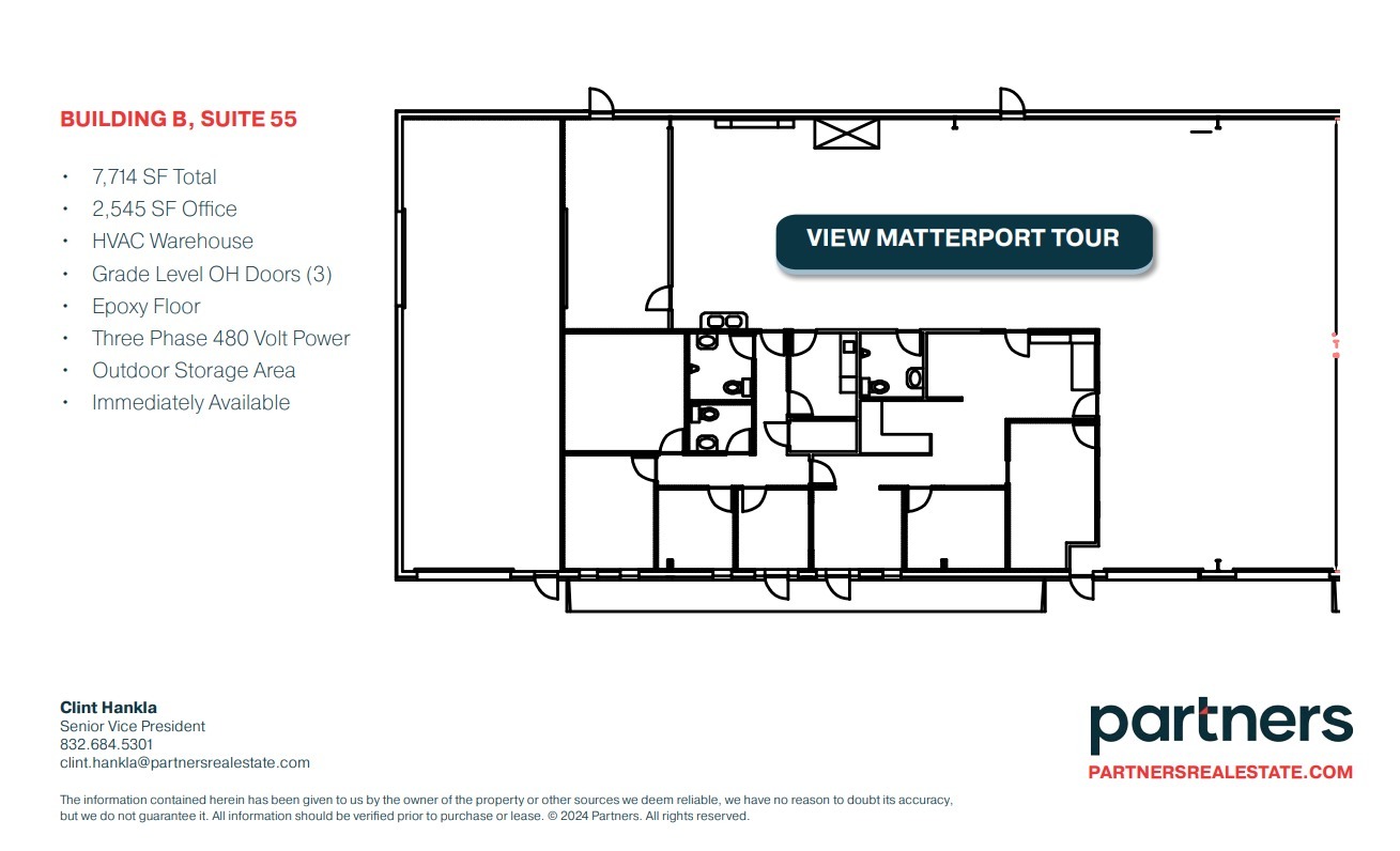 701 S Persimmon St, Tomball, TX for lease Floor Plan- Image 1 of 1