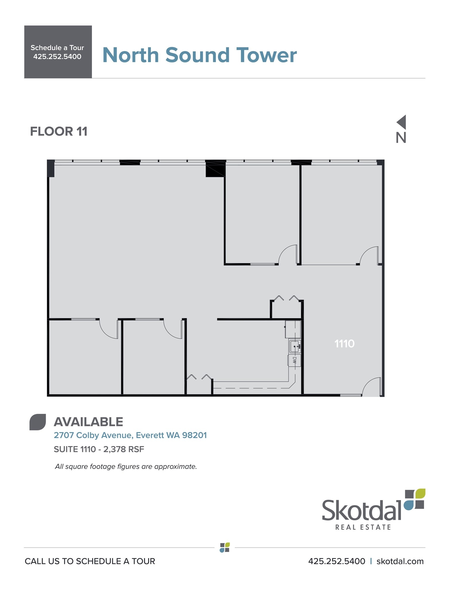 2707 Colby Ave, Everett, WA for lease Site Plan- Image 1 of 1