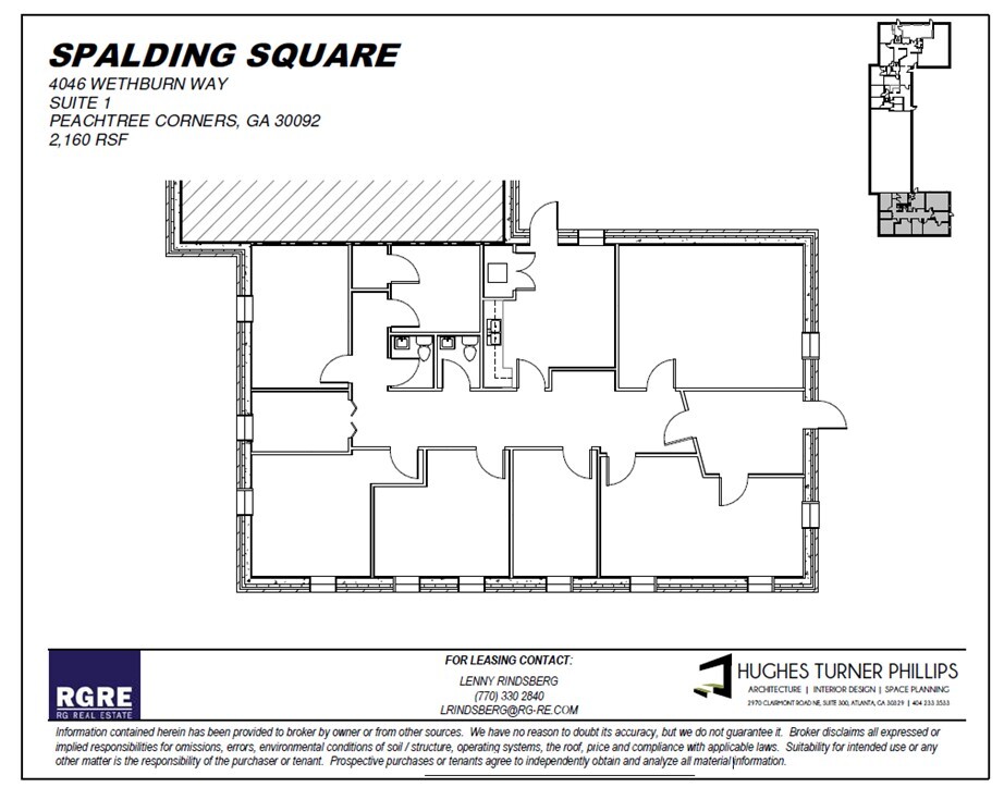 4046 Wetherburn Way, Peachtree Corners, GA à louer Plan d  tage- Image 1 de 1