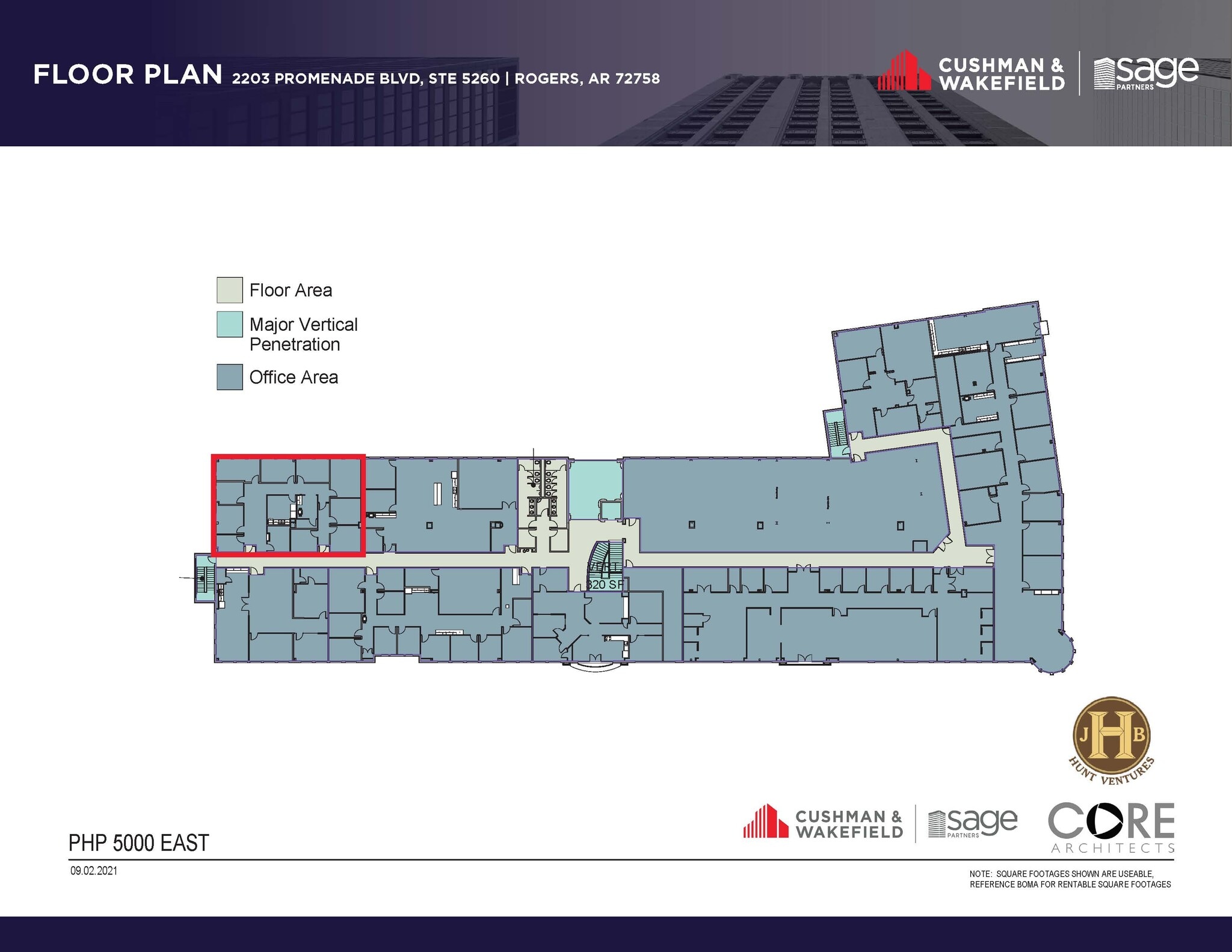 2203 S Promenade Blvd, Rogers, AR à louer Plan d’étage- Image 1 de 1
