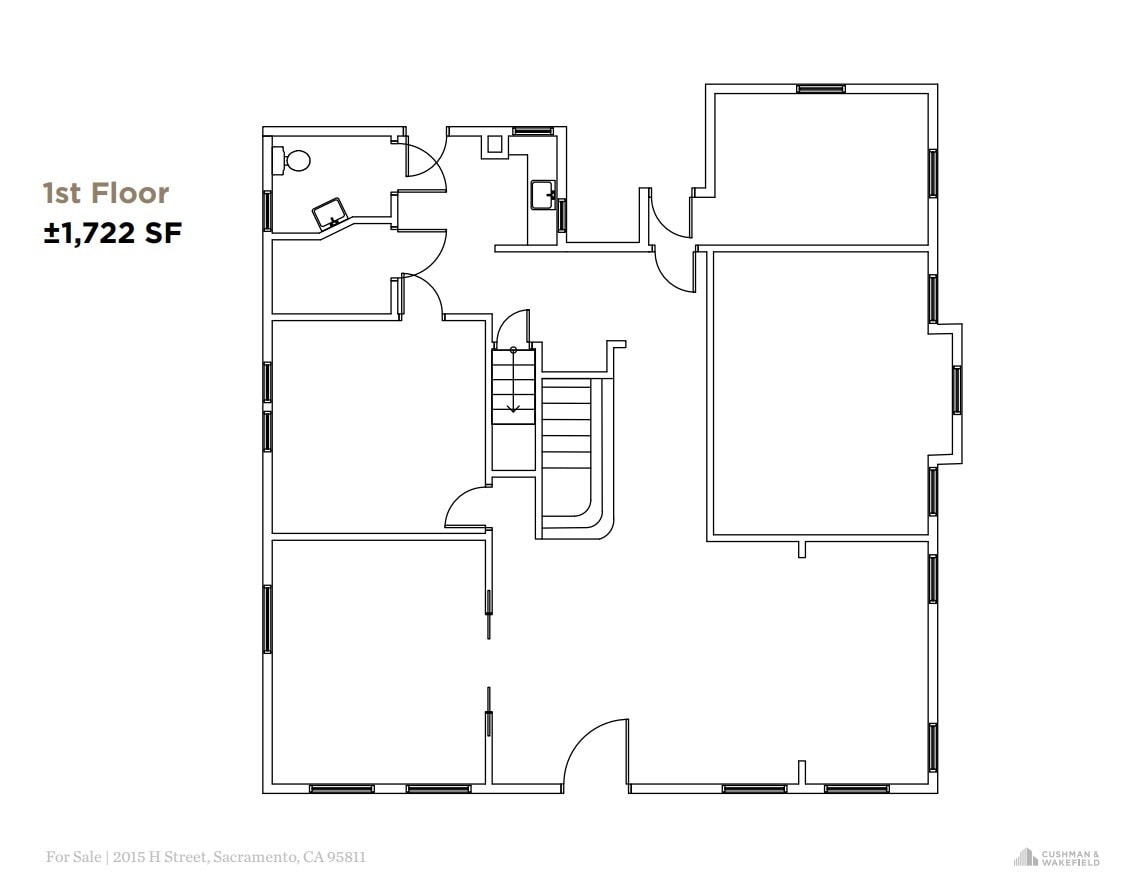 2015 H St, Sacramento, CA for sale Floor Plan- Image 1 of 1