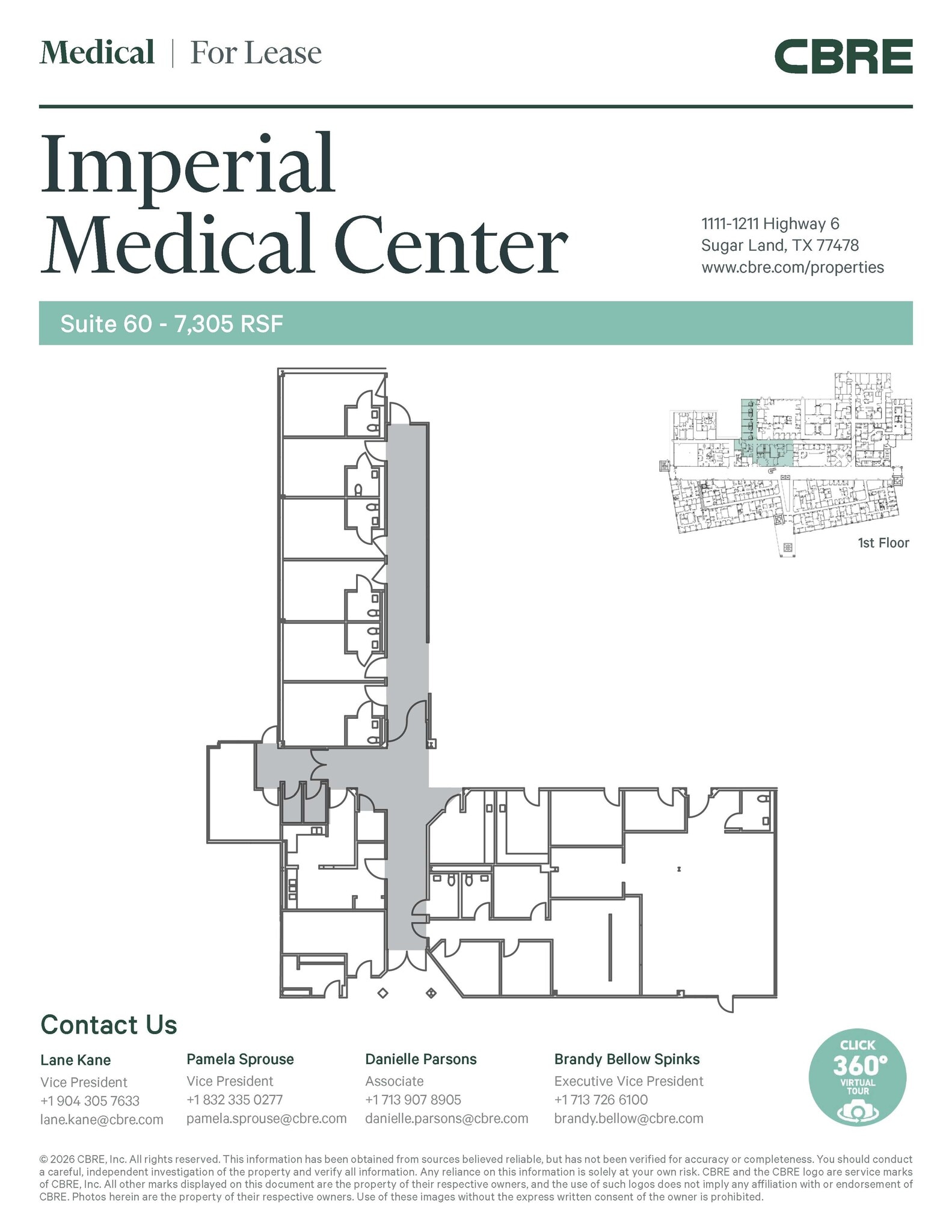 1111-1211 Highway 6, Sugar Land, TX à louer Photo intérieure- Image 1 de 1