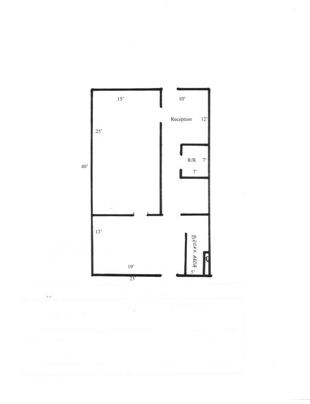 5651 Highway 90, Theodore, AL à louer - Plan d’étage - Image 3 de 5