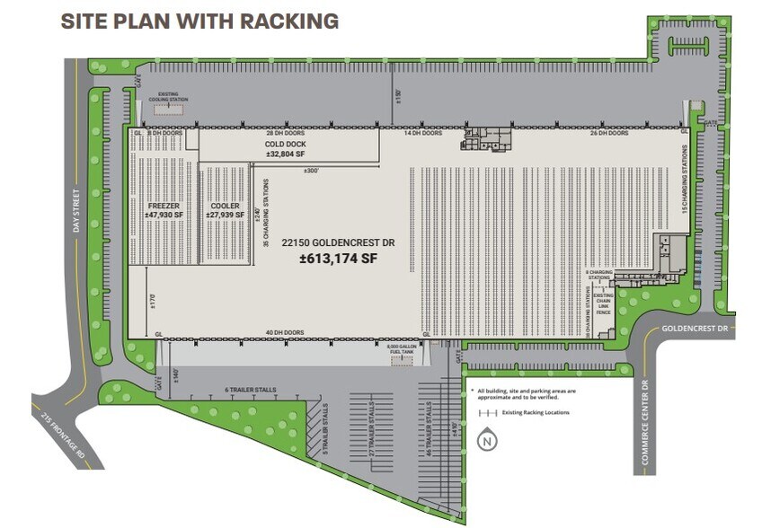 22150 Goldencrest Dr, Moreno Valley, CA à louer - Plan de site - Image 3 de 3