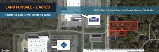 Plus de détails pour 1023 SE Niles Cortland Rd, Warren, OH - Terrain à vendre