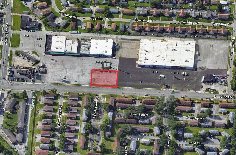 3633 E Livingston Ave, Columbus, OH à louer - Aérien - Image 2 de 4