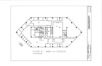 9800 S La Cienega Blvd, Inglewood, CA à louer Plan d’étage- Image 1 de 1