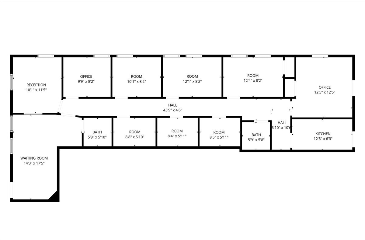 3300 Tamiami Trl, Port Charlotte, FL 33952 - Unité 102A and 102B - - Plan d’étage - Image 1 of 2