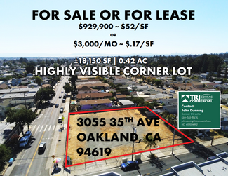 More details for 3055 35th Ave, Oakland, CA - Land for Sale