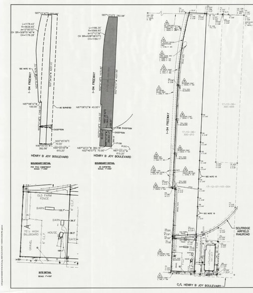 25255 Henry B Joy Blvd, Harrison Township, MI for lease - Site Plan - Image 3 of 3